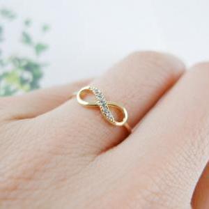 Infinity Ring In Gold