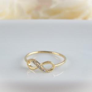 Infinity Ring In Gold