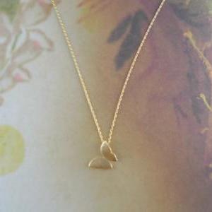 Butterfly Necklace In Gold
