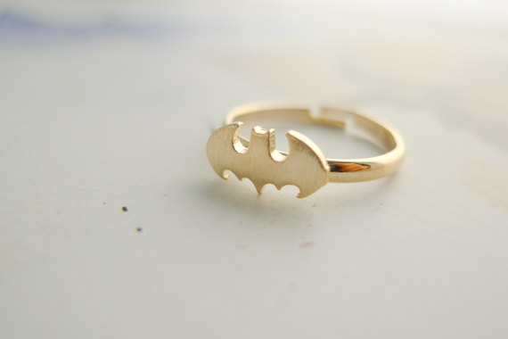 Batman Ring In Gold
