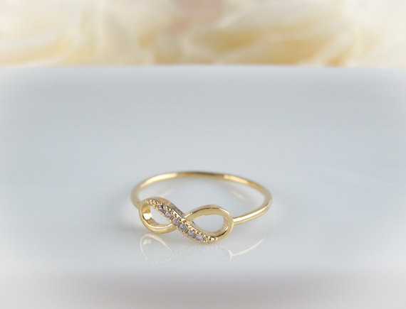Infinity Ring In Gold on Luulla